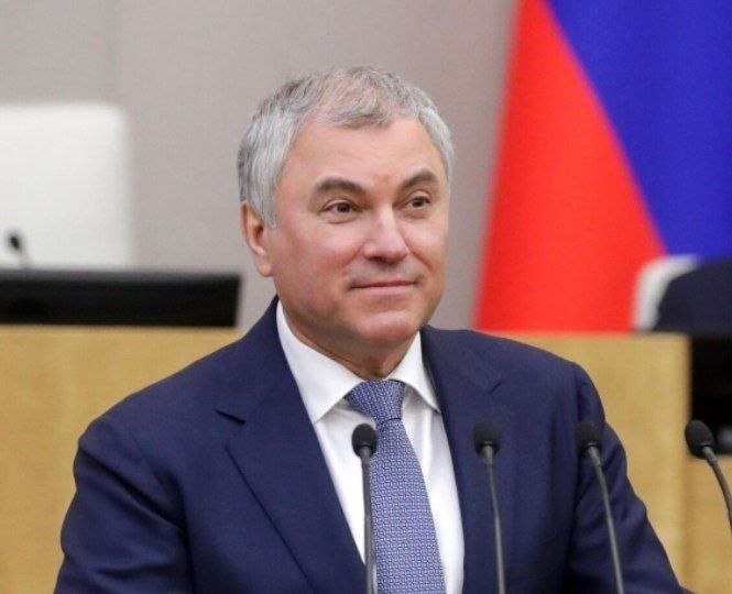Вячеслав Володин выступает с трибуны, Вайоц-Дзор, Ехегнадзор