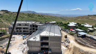 В Котайке по госпрограмме строят школу на 288 учеников за 2,83 млрд драмов