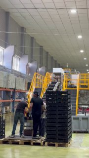 Сортировка черешни в Вайоц-Дзоре с помощью оборудования