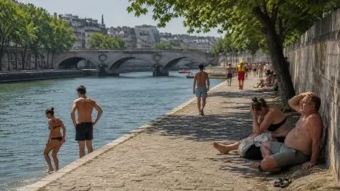 Аномальная жара во Франции: более 2000 погибших за неделю в конце июня