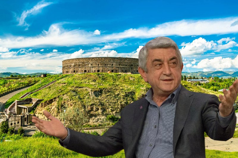Крепость Сев Берд в Гюмри, Армения, объект историко-культурного наследия