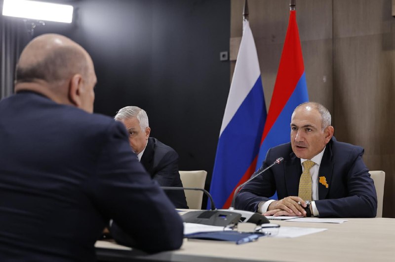 Пашинян сообщил о договоренностях с Мишустиным на встрече в Екатеринбурге