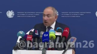 Никол Пашинян выступает с заявлением о национализации «Араратцемента» в Ехегнадзоре