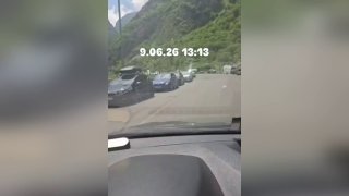 Армяне возвращаются в Россию через КПП Верхний Ларс после выборов