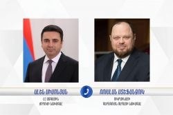 Ален Симонян и Руслан Стефанчук обсудили межпарламентское сотрудничество