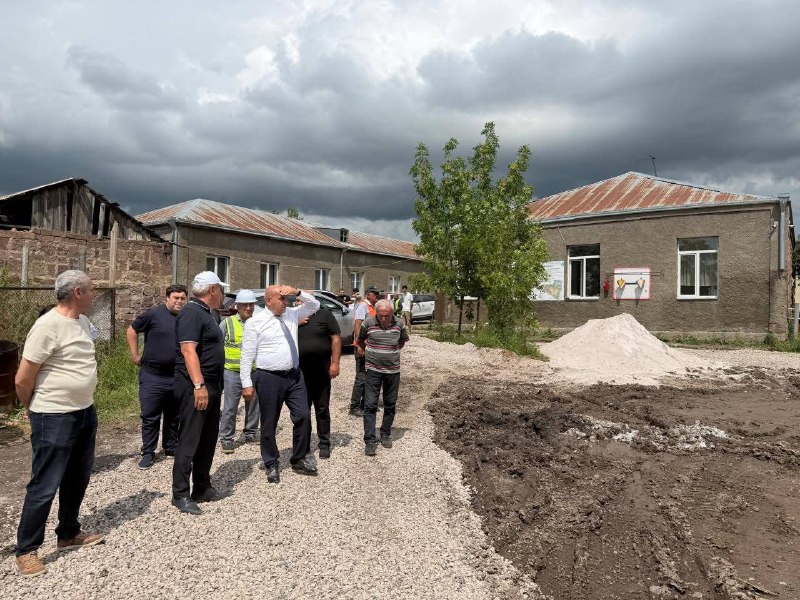 В Вайоц-Дзоре строят школы и детский сад на 1,5 млрд драмов в рамках программы «300 школ, 500 детских садов»