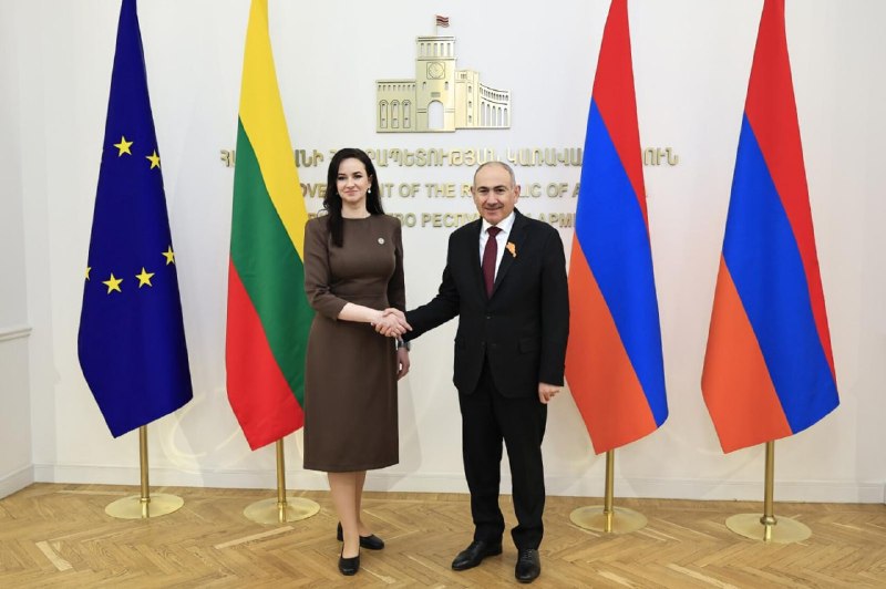 Премьер-министр Литвы поздравила Пашиняна с победой на выборах в Армении