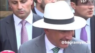 Никол Пашинян на пресс-конференции, Вайоц-Дзор